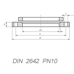 DIN  2642  PN10