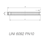 UNI 6092 PN10