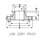 UNI  2281  PN10